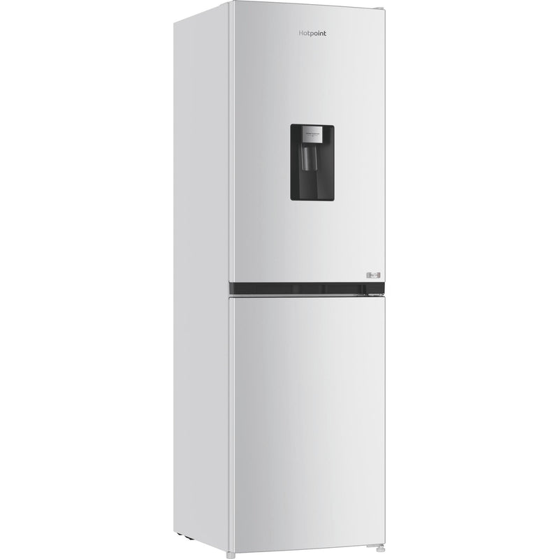 Hotpoint HPKF3243WW5UK 244L Freestanding Total No Frost 50/50 Fridge Freezer with VitalCare and Water Dispenser - White