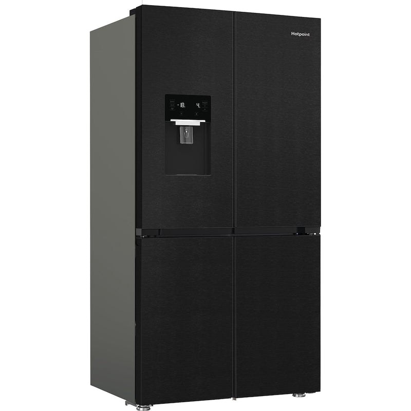 Hotpoint HPGF6564XK4UK Total No Frost American Fridge Freezer with Fresh Shield - Dark Inox