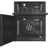 Hotpoint HDME6VDC2AB Multiflow 60cm Double Oven Electric Ceramic Cooker with Air Fry - Black Thumbnail
