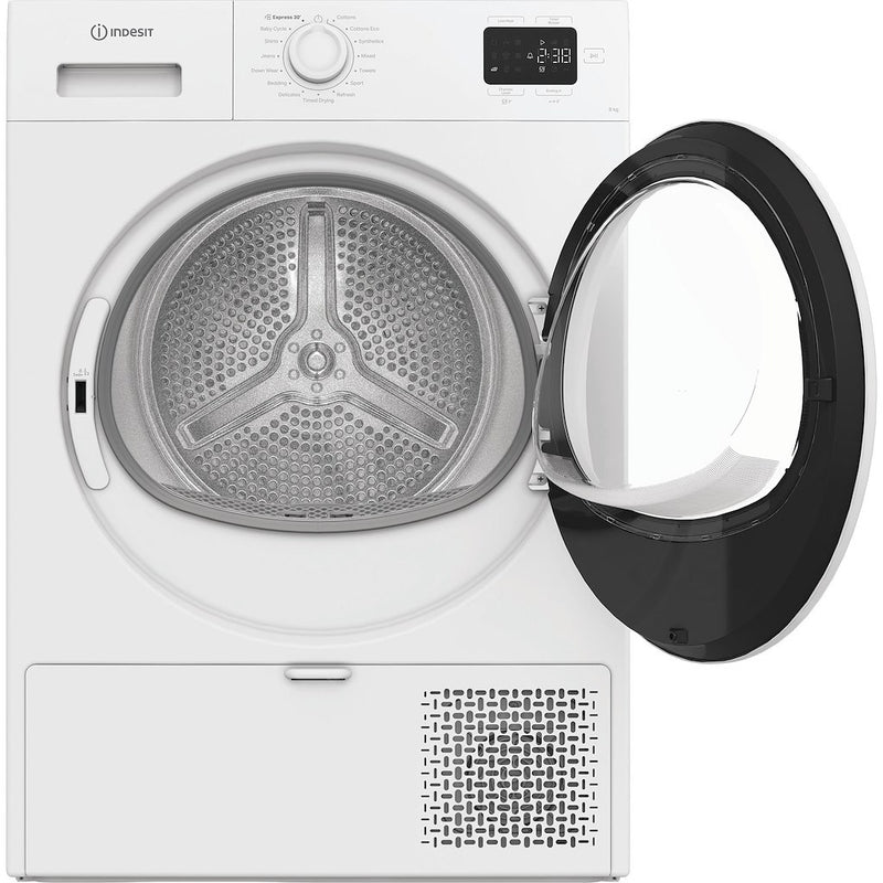 Indesit C YSD 83D WW UK Freestanding 8kg Heat Pump Tumble Dryer