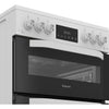 Hotpoint HDG6GDCW Freestanding 60cm Gas Double Cooker - White Thumbnail
