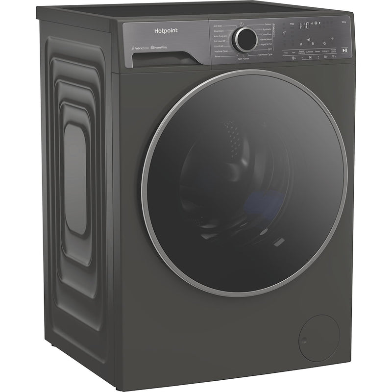 Hotpoint HP105GACARE Freestanding Fabric Care 10kg 1400rpm Washing Machine - Graphite