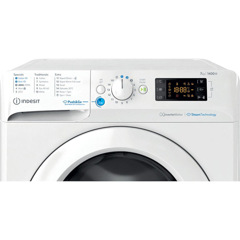 Indesit BWE 71496X WV UK Freestanding 7kg Washing Machine (Discontinued)