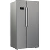 Hotpoint HPG26592XP4UK Freestanding American Fridge Freezer with EvenFlow - Inox Thumbnail