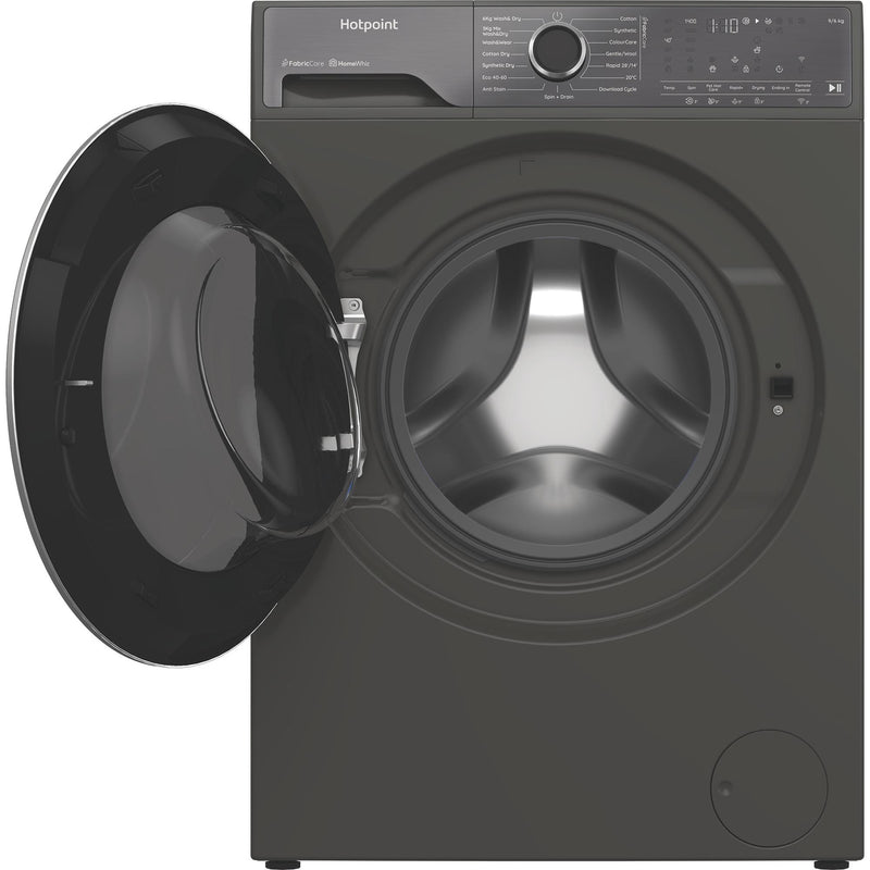 Hotpoint HPD9693GCAREUK 9kg Wash 6kg Dry Fabric Care Pro Washer Dryer with HomeWhiz - Graphite