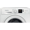 Hotpoint NSWF 846 W UK Anti-Stain 8kg 1400rpm Washing Machine - White Thumbnail