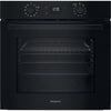 Hotpoint HO458CFBUK Built-In Single Oven - Black Thumbnail