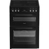 Hotpoint HDE6VDCASB1 60cm Freestanding Electric Double Oven Cooker with Air Fry Thumbnail