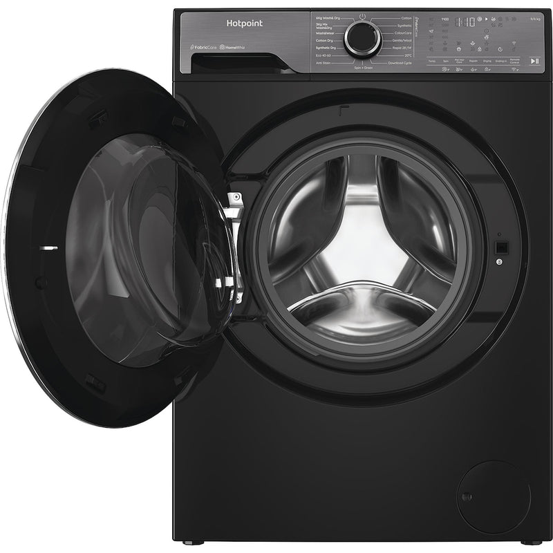 Hotpoint HPD9693BCAREUK Fabric Care Pro 9+6kg Freestanding Washer Dryer with HomeWhiz