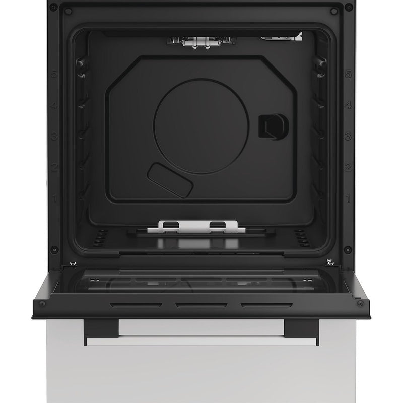 Indesit I5G1KMW Freestanding 50cm Gas Cooker - White