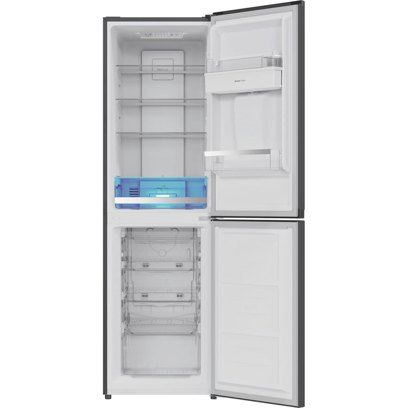 Hotpoint HPKF3241WXR4UK 244L Freestanding Total No Frost 50/50 Fridge Freezer with VitalCare and Water Dispenser - Black Steel