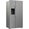 Hotpoint HPG26573WXP4UK Freestanding American Style Fridge Freezer - Inox Thumbnail