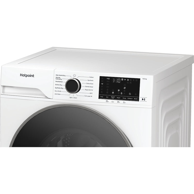 Hotpoint HBD9681ANTISTAINUK AntiStain Freestanding 9+6kg Washer Dryer - White