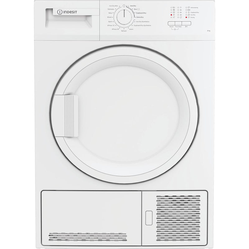 Indesit CYDC72WWGLUK 7kg Condenser Tumble Dryer - White (Discontinued)