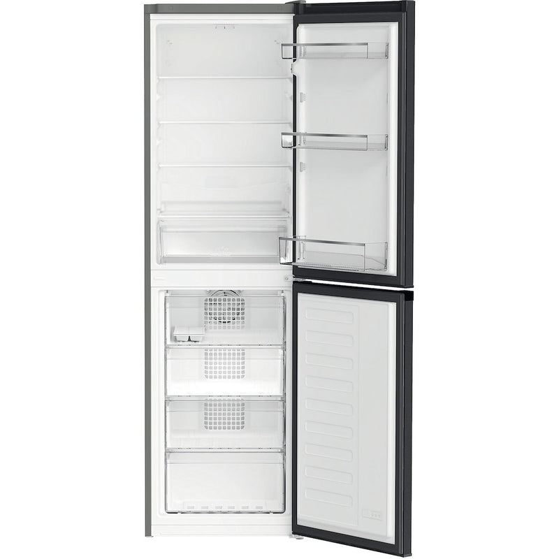 Hotpoint HPKH1261XBR4UK Freestanding No Frost 50/50 Fridge Freezer - Black