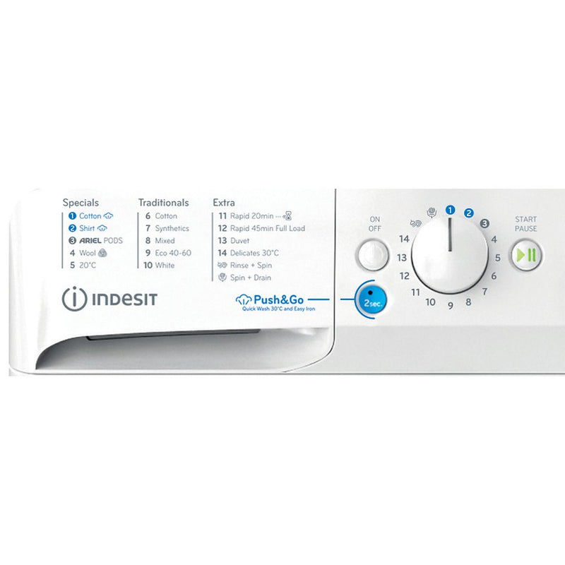 Indesit BWE 101496X WV UK Freestanding 10kg 1400rpm Washing Machine - White (Discontinued)