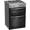 Indesit IDG6GS, 60cm Gas Cooker - Silver Thumbnail