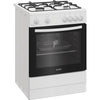 Indesit I6GGMMWUK Freestanding 60cm Gas Single Cooker - White Thumbnail