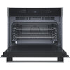 Hotpoint HCW6O7HTSXUKC Class 6 45cm Built-In Compact Oven with Microwave - Stainless Steel Thumbnail