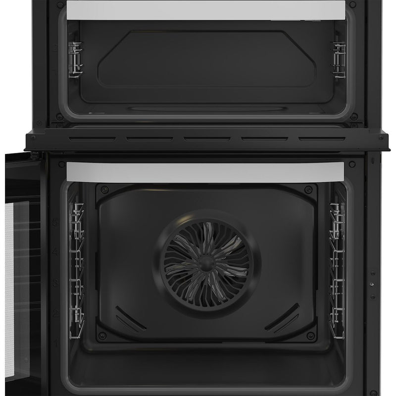 Hotpoint HDE6VDW 60cm Electric Cooker with Ceramic Hob - White