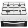 Indesit I6GGMMWUK Freestanding 60cm Gas Single Cooker - White Thumbnail