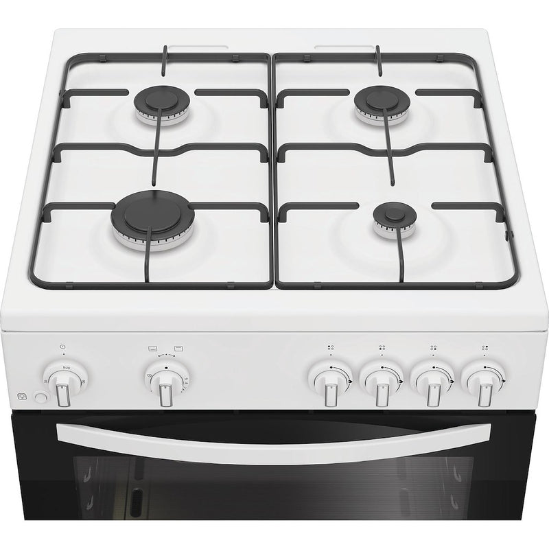 Indesit I6GGMMWUK Freestanding 60cm Gas Single Cooker - White