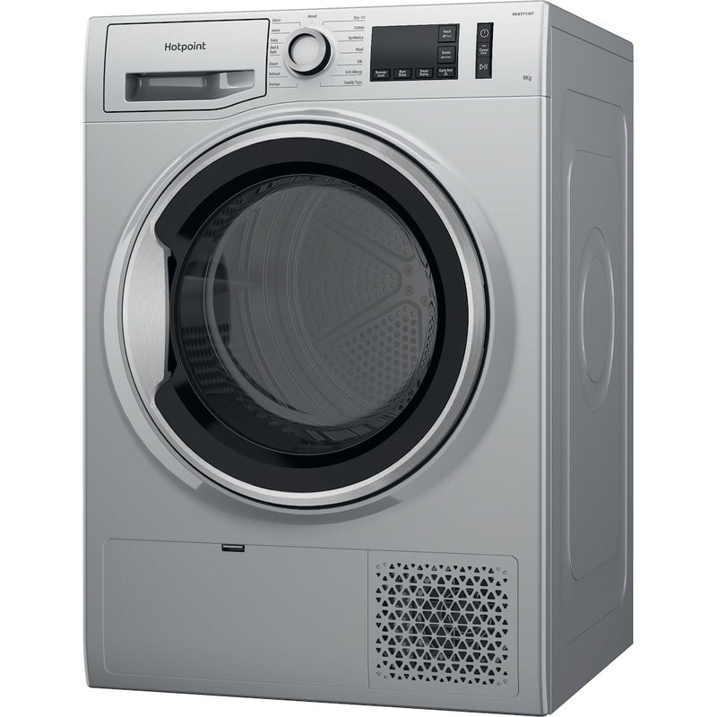Hotpoint NT M11 92SSK UK CreaseCare 9kg Heat Pump Tumble Dryer - Silver (Discontinued)