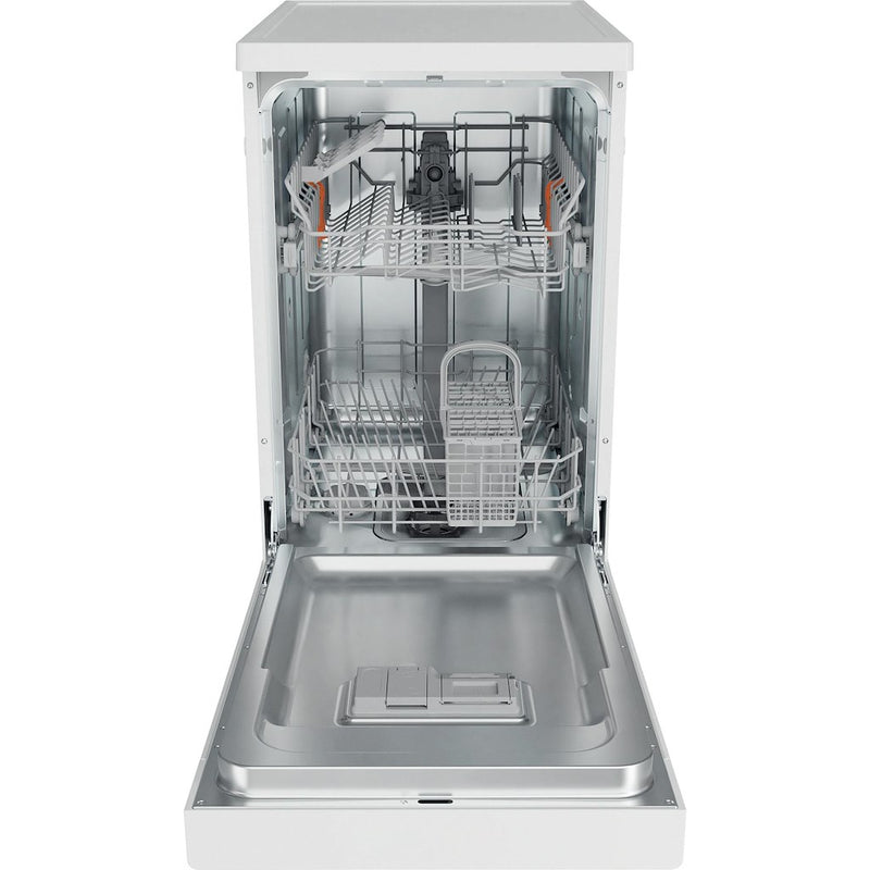 Hotpoint HP2FE10CS90WUK Freestanding 45cm Slimline Dishwasher with 10 Place Settings - White