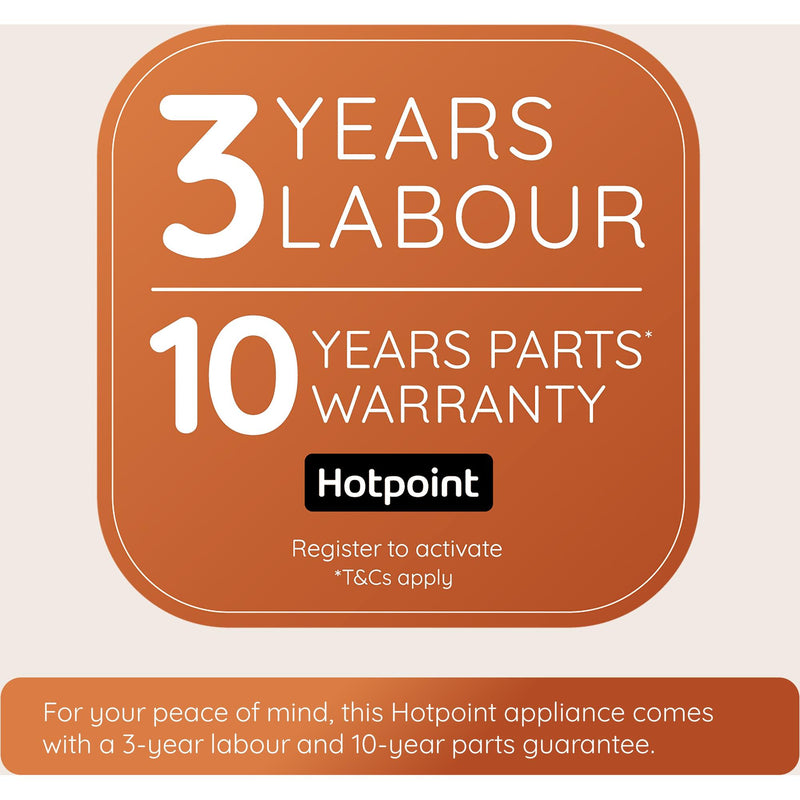 Hotpoint HOI68PT1SXUKC Class 6 60cm Built-In Single Pyrolytic Oven with ActiveMultiflow and Air Fry - Stainless Steel