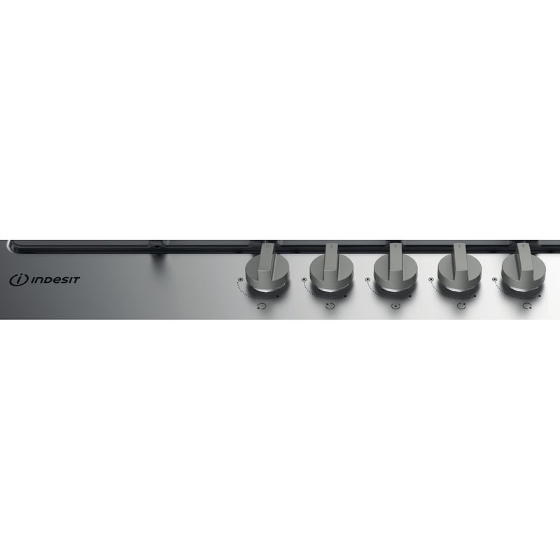 Indesit THP 751 W/IX/I 1 75cm 5 Burner Gas Hob