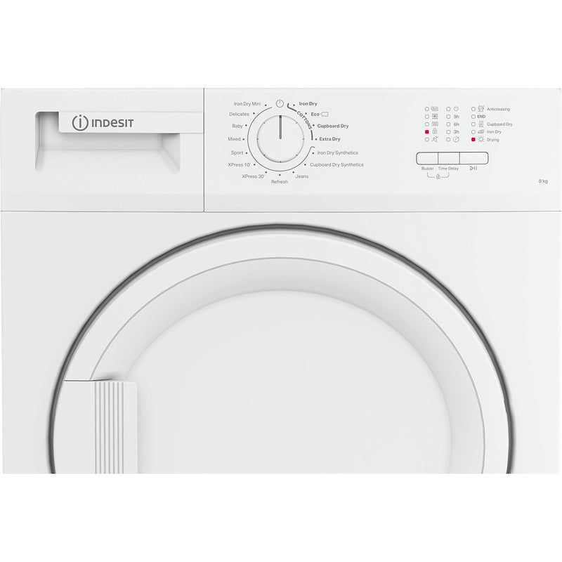 Indesit CYDC72WWGLUK 7kg Condenser Tumble Dryer - White (Discontinued)