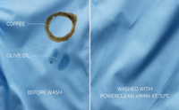 PowerClean. Complete Stain Removal. Even In Low Temperatures