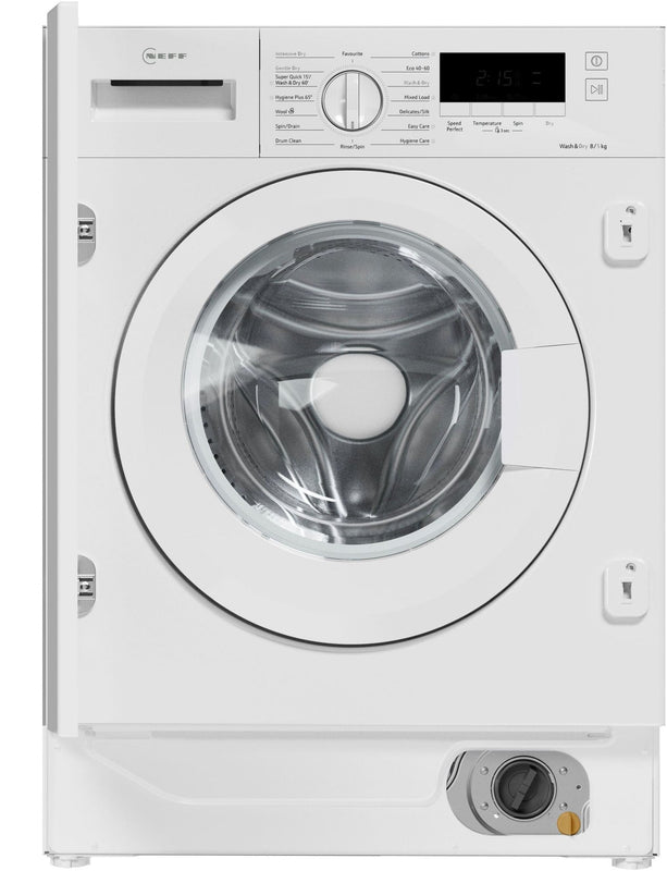 Neff V8340X0GB 8/5kg 1400rpm integrated washer dryer