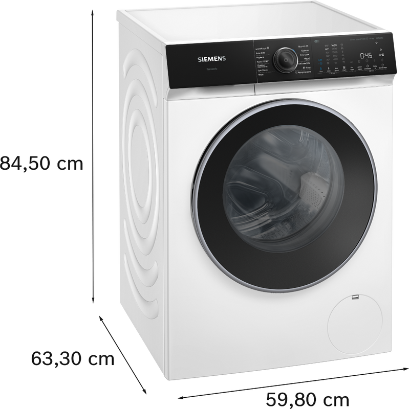 Siemens WG56H2A9GB, Washing machine, front loader