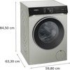 Siemens WG56H2AXGB, Washing machine, front loader Thumbnail