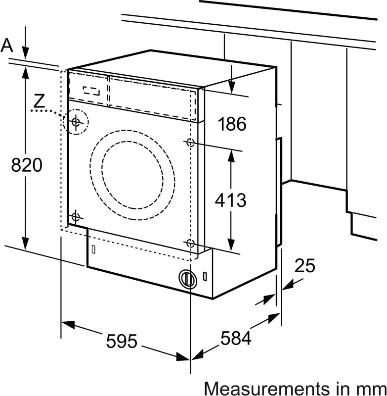 Siemens iQ 500 WK14D543GB, Washer dryer