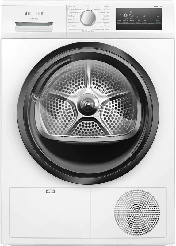 Siemens iQ 300 WT45N203GB, condenser tumble dryer (Discontinued)