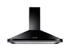 Rangemaster CLAHDC110BC/ Classic 110cm Hood Black Chrome Rail Thumbnail
