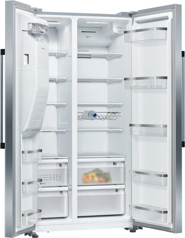 Neff N 70 KA3923IE0G, American side by side