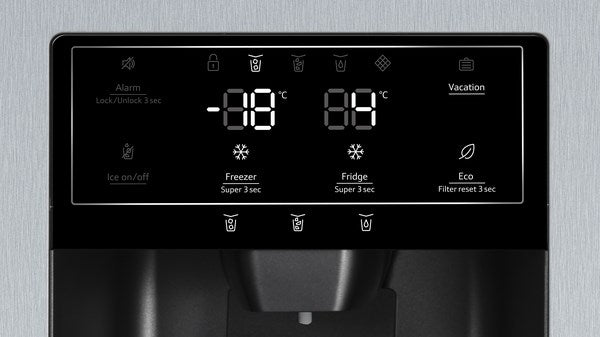 Neff N 70 KA3923IE0G, American side by side