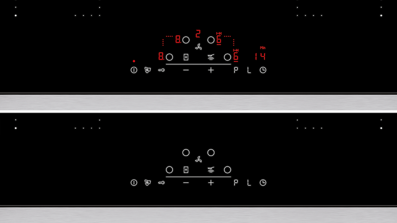 Neff T48TD7BN2, Induction hob with integrated ventilation system (Discontinued)