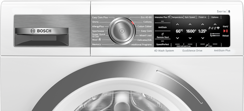 Bosch WAX32GH4GB Series 8 Washing Machine - 10kg (Discontinued)