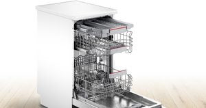 Bosch Series 4 SPS4HMW53G Series 4 Free-standing Slimline dishwasher White (Discontinued)