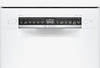 Bosch SPS4HMW53G Series 4 Free-standing Slimline dishwasher White Thumbnail