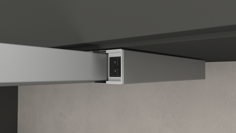 Neff D46BR22N1B, Telescopic cooker hood