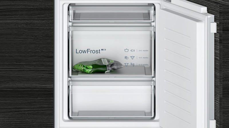 Siemens iQ 300 KI86VVFE0G, Built-in fridge-freezer with freezer at bottom