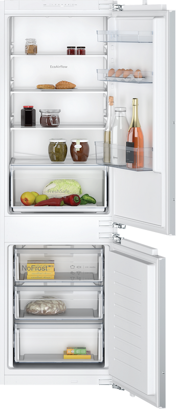 Neff KI7861FF0G, Built-in fridge-freezer with freezer at bottom (Discontinued)