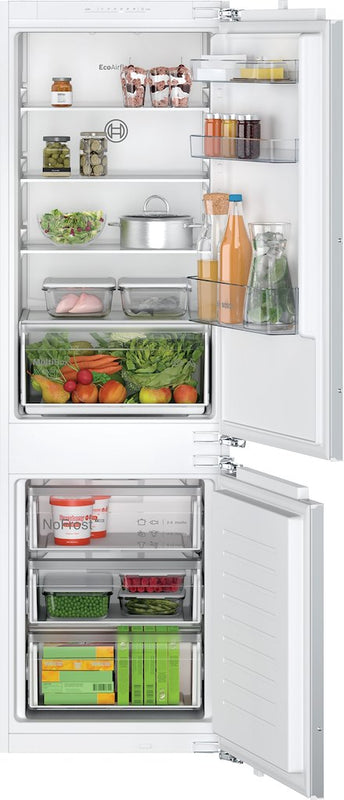 Bosch KIN86NFE0G, Built-in fridge-freezer with freezer at bottom