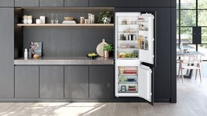 Siemens KI86NNFF0, Built-in fridge-freezer with freezer at bottom (Discontinued)