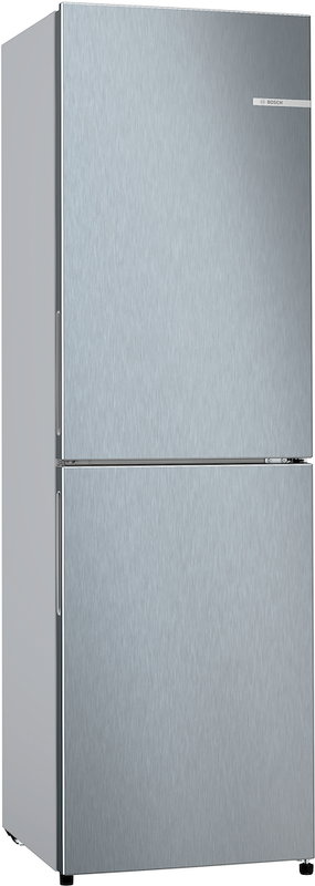Bosch Series 2 KGN27NLFAG Free-standing Stainless Steel Frost Free fridge-freezer